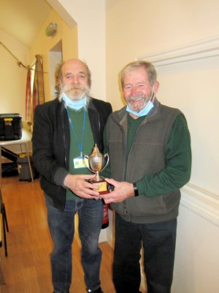 Fred presented the Orchard Trophy to Bill Burden